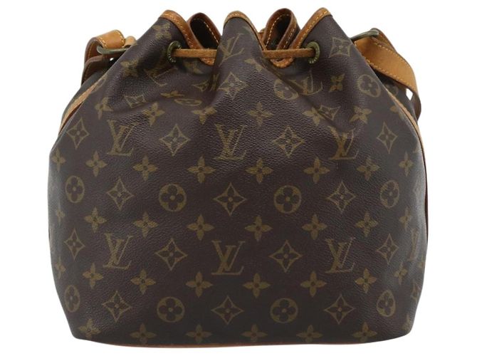 LOUIS VUITTON Monogram Petit Noe Shoulder Bag M42226 LV Auth 184320 - view 3