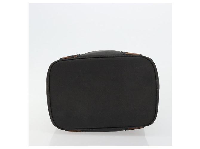 FENDI Handtasche Canvas Schwarz Silber Auth bs35371 - Ansicht 10