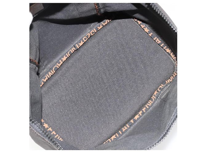 FENDI Handtasche Canvas Schwarz Silber Auth bs35371 - Ansicht 18