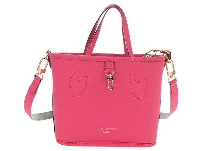 Borsa LOUIS VUITTON Neverfull Inside Out BB Lords Pondicherry M12106 Auth 181654SM Monogramma - vista 2