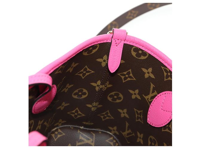 Borsa LOUIS VUITTON Neverfull Inside Out BB Lords Pondicherry M12106 Auth 181654SM Monogramma - vista 22