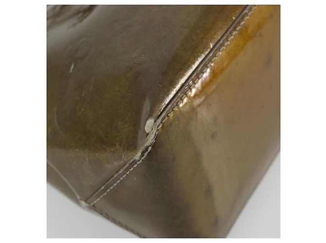 LOUIS VUITTON Monogram Vernis Wilshire PM Bag Gris Art Deco M91627 Auth 181471 Grigio - vista 13