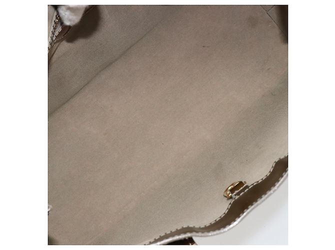 LOUIS VUITTON Monogram Vernis Wilshire PM Bag Gris Art Deco M91627 Auth 181471 Grigio - vista 16