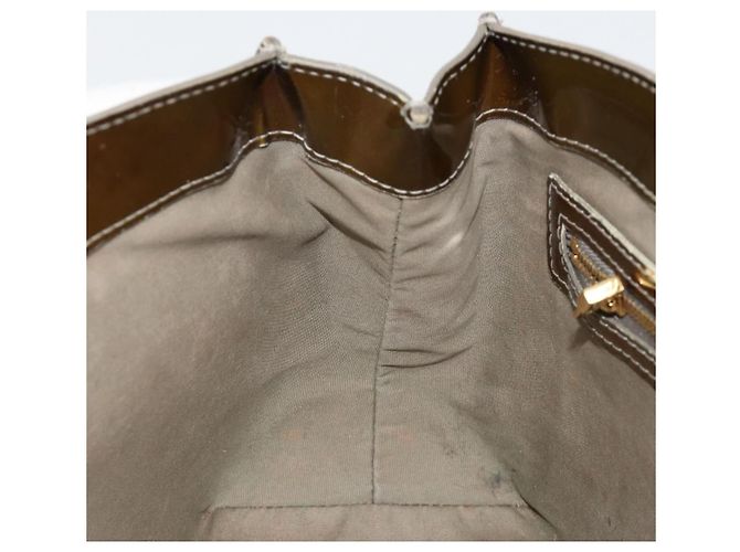 LOUIS VUITTON Monogram Vernis Wilshire PM Bag Gris Art Deco M91627 Auth 181471 Grigio - vista 18
