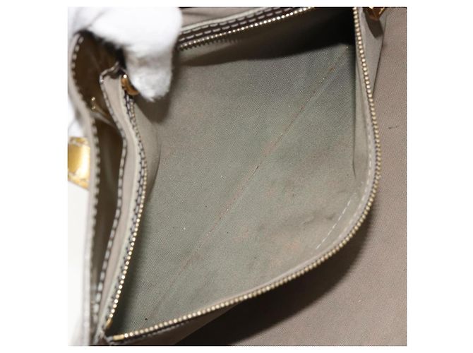 LOUIS VUITTON Monogram Vernis Wilshire PM Bag Gris Art Deco M91627 Auth 181471 Grigio - vista 20
