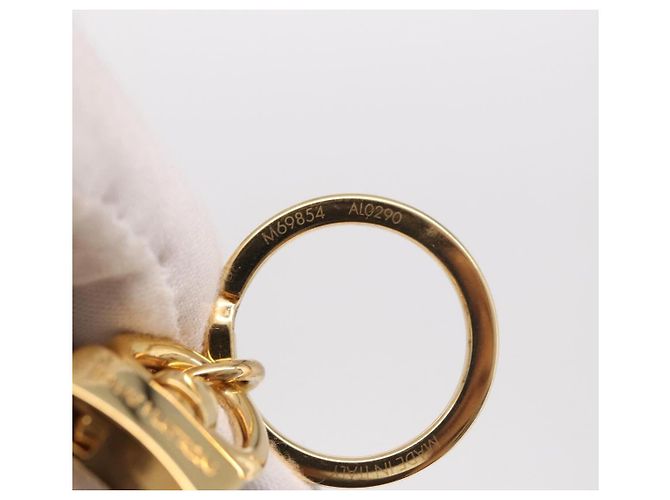 LOUIS VUITTON Monogram Teddy Porte Cles LV Teddy Bear Charm M69854 Auth 184130M Marrone - vista 11