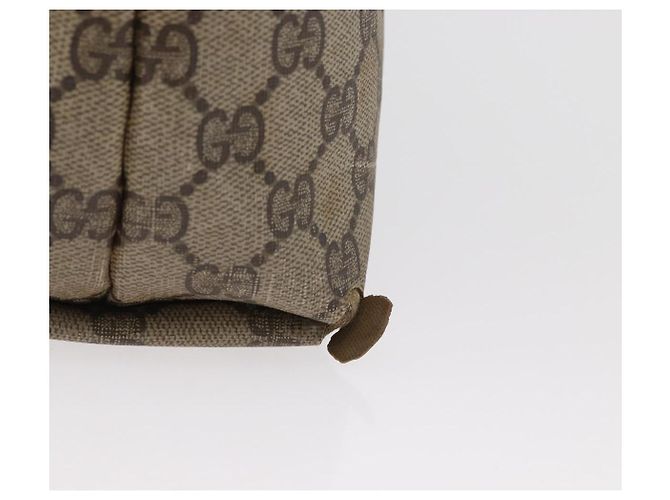 Borsa Tote GUCCI GG Supreme Web Sherry Line PVC Beige 39 02 003 Auth 182725 - vista 7