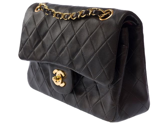 Borsa CHANEL Timeless/Classique in Pelle Nera - 103567 Nero - vista 4