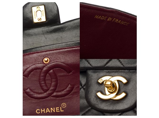 Borsa CHANEL Timeless/Classique in Pelle Nera - 103567 Nero - vista 6