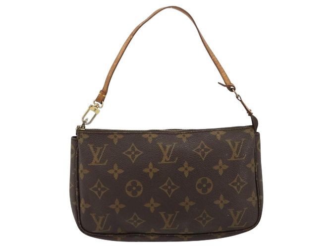 LOUIS VUITTON Monogram Pochette Accessoires Pochette M51980 LV Auth BA12777 Monogramma - vista 2