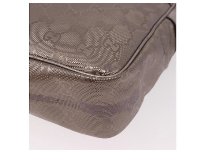 Borsa a tracolla GUCCI GG Implementation PVC Rosa Argento 233268 Auth 183135A - vista 12