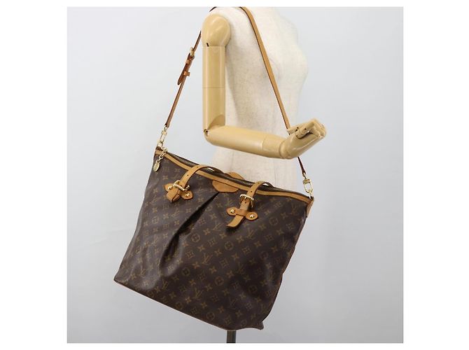 LOUIS VUITTON Borsa Tote Monogram Palermo GM M40146 LV Auth ep14636A Monogramma - vista 24