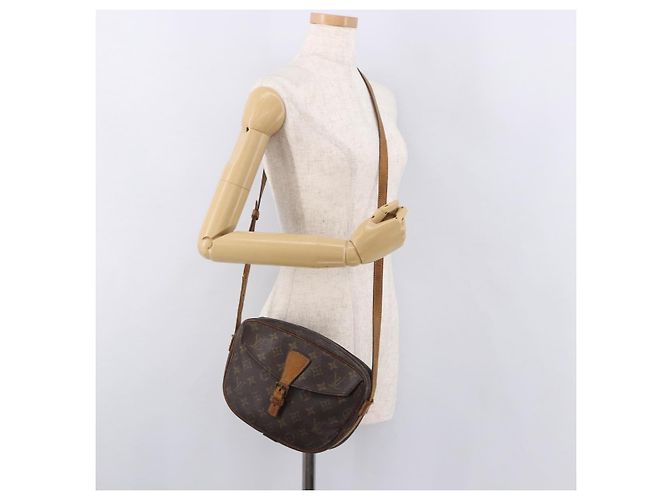 LOUIS VUITTON Borsa a Spalla Monogram Jeune Fille MM M51226 LV Auth 183987 Monogramma - vista 24