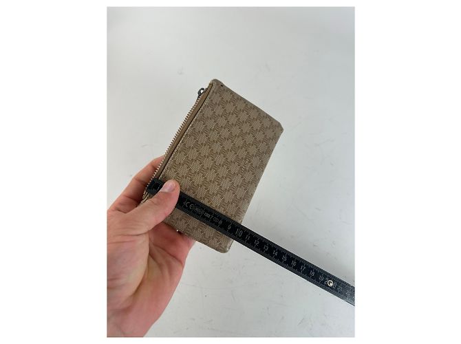 16 Céline Pochette Vintage Celine C Monogram Canvas Beige Marrone - vista 6