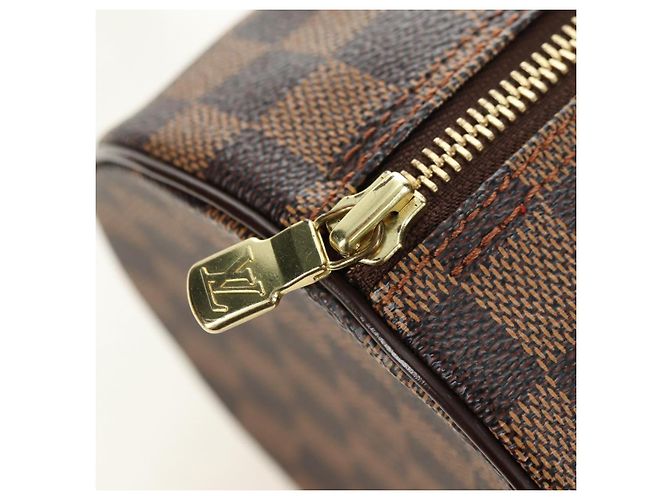 LOUIS VUITTON Borsa Damier Ebene Papillon 30 N51303 LV Auth 183662SAV - vista 14
