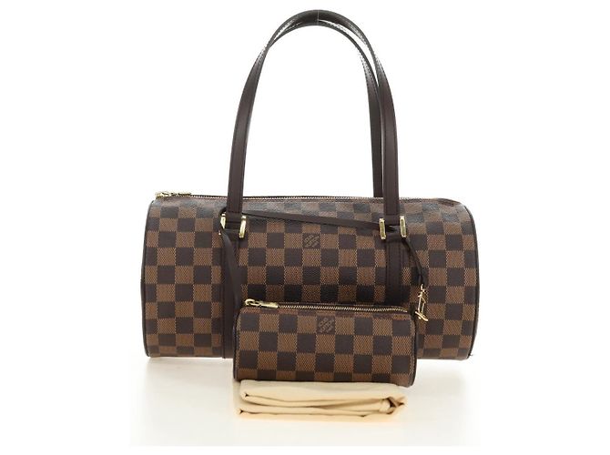 LOUIS VUITTON Borsa Damier Ebene Papillon 30 N51303 LV Auth 183662SAV - vista 26
