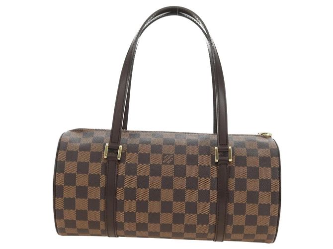 LOUIS VUITTON Borsa Damier Ebene Papillon 30 N51303 LV Auth 183662SAV - vista 3