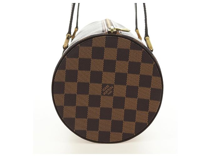 LOUIS VUITTON Borsa Damier Ebene Papillon 30 N51303 LV Auth 183662SAV - vista 5
