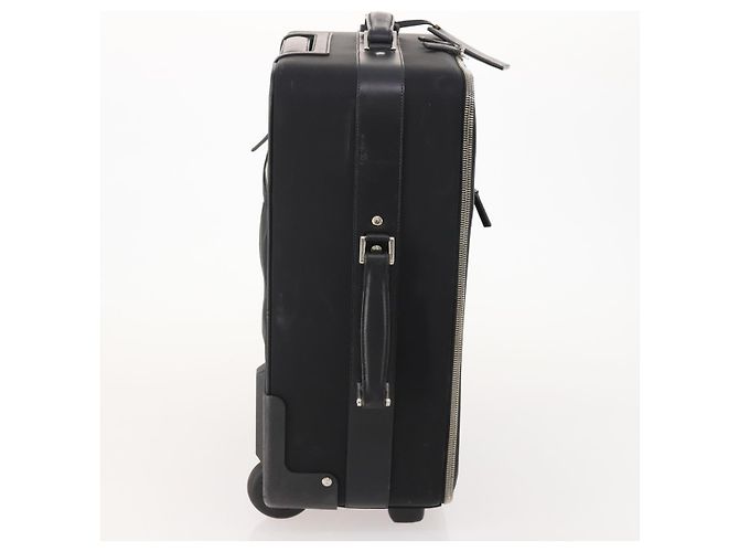PRADA Carry Case Trunk Nylon Schwarz Silber Auth 182881 - Ansicht 5