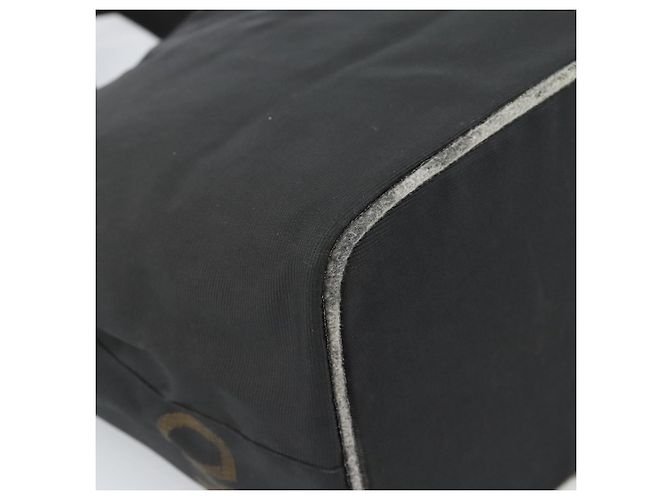 FENDI Handtasche Canvas Schwarz Braun Authentisch gh2132 - Ansicht 13