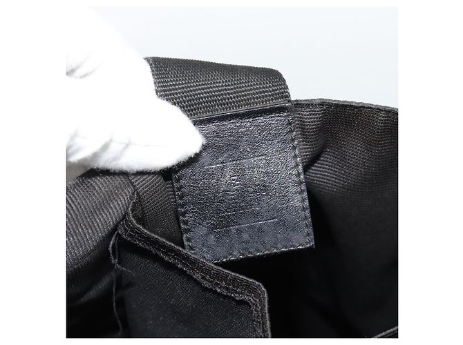 FENDI Handtasche Canvas Schwarz Braun Authentisch gh2132 - Ansicht 14