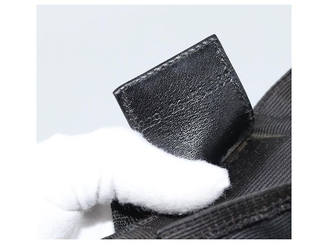 FENDI Handtasche Canvas Schwarz Braun Authentisch gh2132 - Ansicht 22