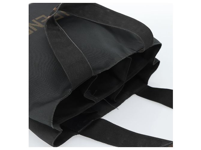 FENDI Handtasche Canvas Schwarz Braun Authentisch gh2132 - Ansicht 6