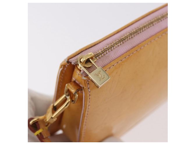 LOUIS VUITTON Monogram Vernis Lexington Bolsa de Accesorios Rosa M91057 Auth gh2098 - vista 10