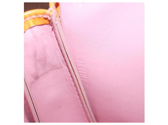 LOUIS VUITTON Monogram Vernis Lexington Bolsa de Accesorios Rosa M91057 Auth gh2098 - vista 12