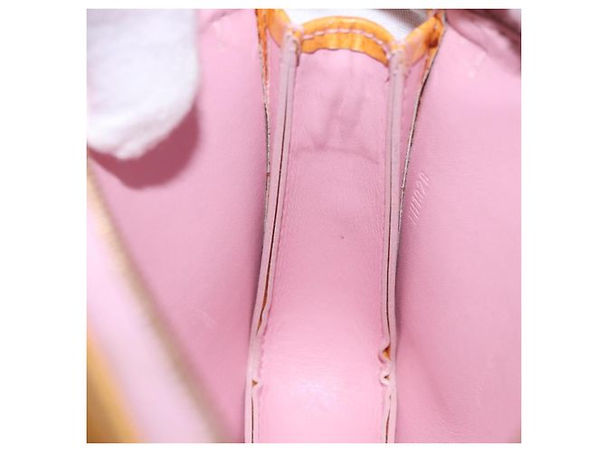 LOUIS VUITTON Monogram Vernis Lexington Bolsa de Accesorios Rosa M91057 Auth gh2098 - vista 19