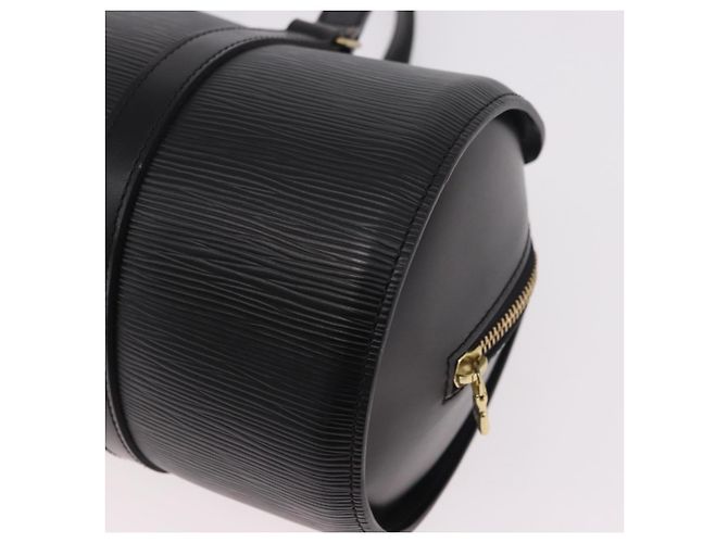 Borsa LOUIS VUITTON Epi Soufflot Nera M52222 LV Auth 184307V Nero - vista 13