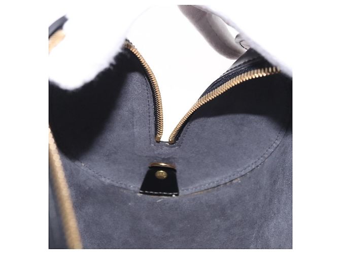 Borsa LOUIS VUITTON Epi Soufflot Nera M52222 LV Auth 184307V Nero - vista 18