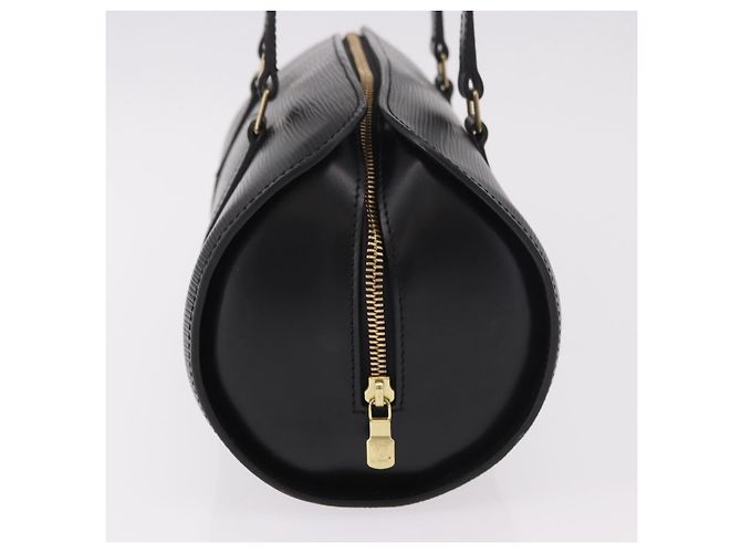 Borsa LOUIS VUITTON Epi Soufflot Nera M52222 LV Auth 184307V Nero - vista 5