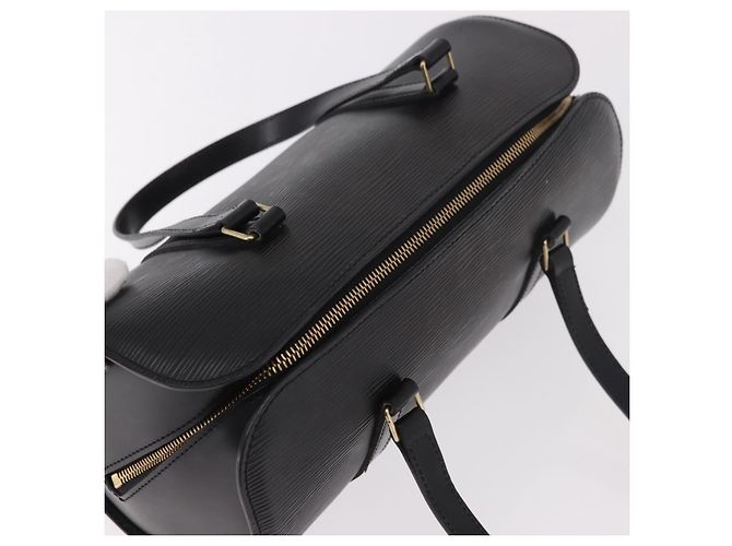 Borsa LOUIS VUITTON Epi Soufflot Nera M52222 LV Auth 184307V Nero - vista 6