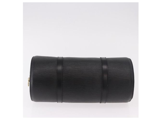 Borsa LOUIS VUITTON Epi Soufflot Nera M52222 LV Auth 184307V Nero - vista 9