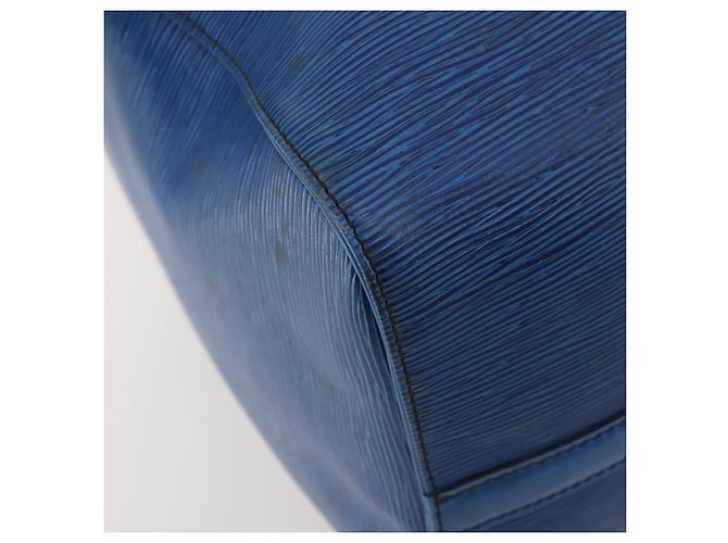 LOUIS VUITTON Epi Keepall 50 Boston Bag Blue M42965 LV Auth 179600 - vista 11
