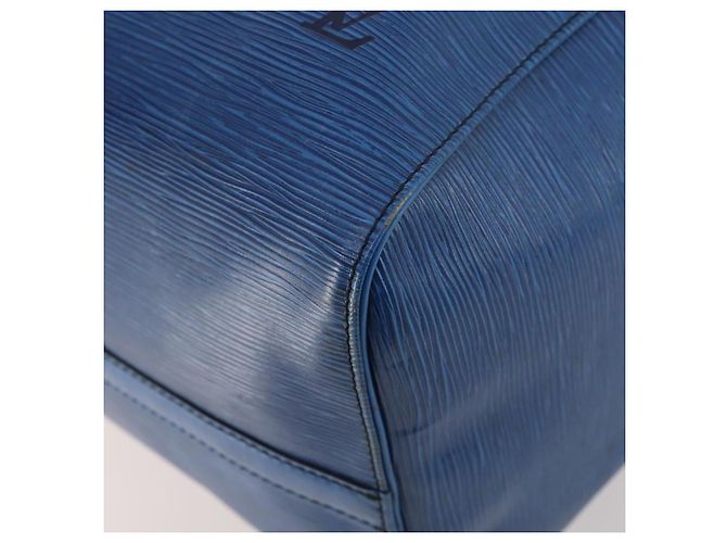 LOUIS VUITTON Epi Keepall 50 Boston Bag Blue M42965 LV Auth 179600 - vista 12