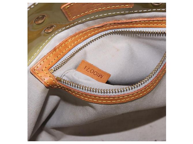 LOUIS VUITTON Borsa Monogram Vernis Reade PM Gris M91145 LV Auth gh2114 Grigio - vista 12