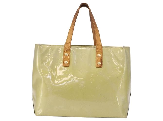 LOUIS VUITTON Borsa Monogram Vernis Reade PM Gris M91145 LV Auth gh2114 Grigio - vista 13