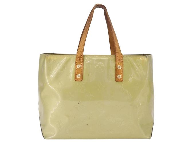 LOUIS VUITTON Borsa Monogram Vernis Reade PM Gris M91145 LV Auth gh2114 Grigio - vista 2