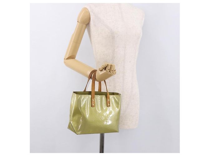LOUIS VUITTON Borsa Monogram Vernis Reade PM Gris M91145 LV Auth gh2114 Grigio - vista 24
