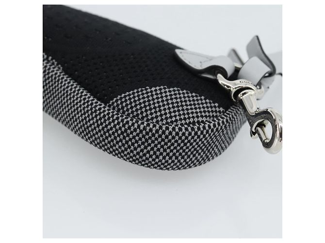 Pouch GUCCI in cotone nero Auth 183090M - vista 10