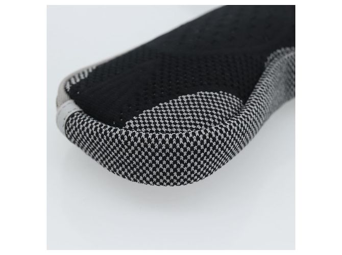 Pouch GUCCI in cotone nero Auth 183090M - vista 11