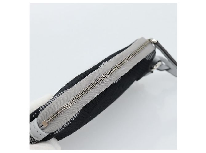 Pouch GUCCI in cotone nero Auth 183090M - vista 6