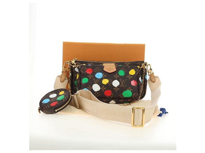 LOUIS VUITTON Monogram LVxYK Multi Pochette Pouch M46385 LV Auth 182312SM Monogramma - vista 12
