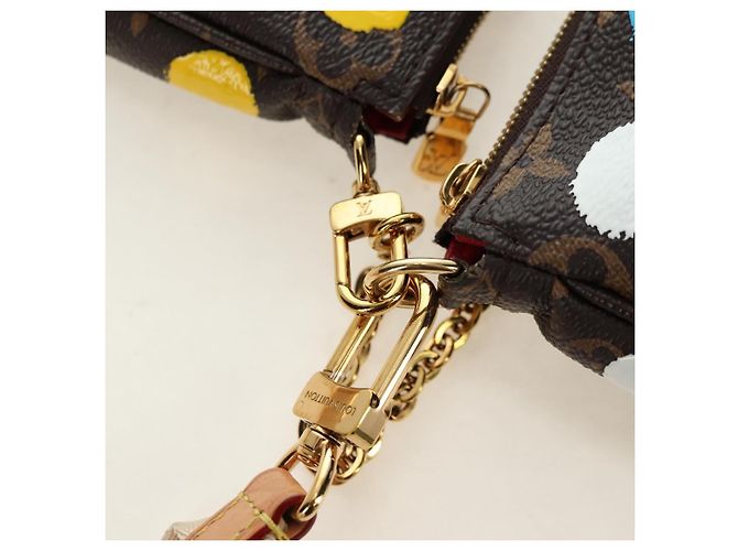 LOUIS VUITTON Monogram LVxYK Multi Pochette Pouch M46385 LV Auth 182312SM Monogramma - vista 19