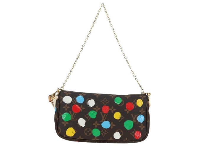 LOUIS VUITTON Monogram LVxYK Multi Pochette Pouch M46385 LV Auth 182312SM Monogramma - vista 2