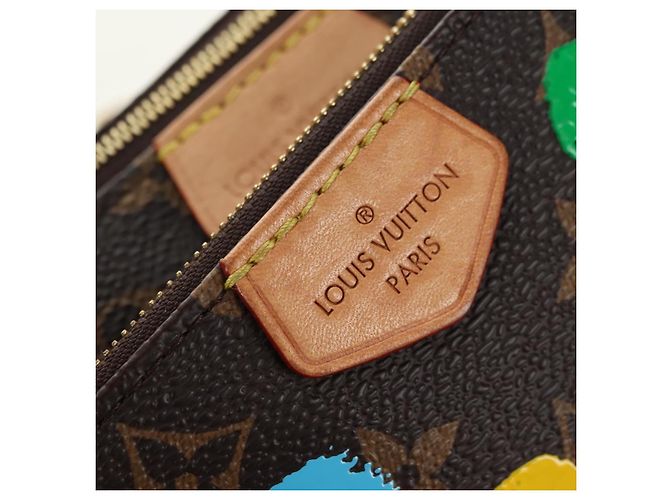 LOUIS VUITTON Monogram LVxYK Multi Pochette Pouch M46385 LV Auth 182312SM Monogramma - vista 20