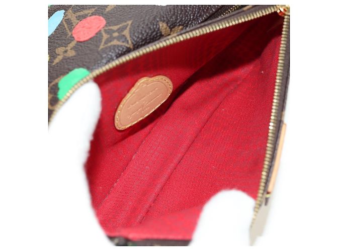 LOUIS VUITTON Monogram LVxYK Multi Pochette Pouch M46385 LV Auth 182312SM Monogramma - vista 22