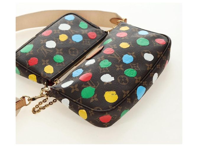 LOUIS VUITTON Monogram LVxYK Multi Pochette Pouch M46385 LV Auth 182312SM Monogramma - vista 9